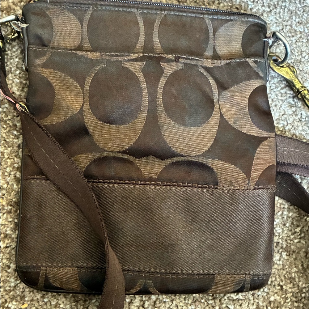 Coach Brown Interior Handbag - Picture 3 of 3